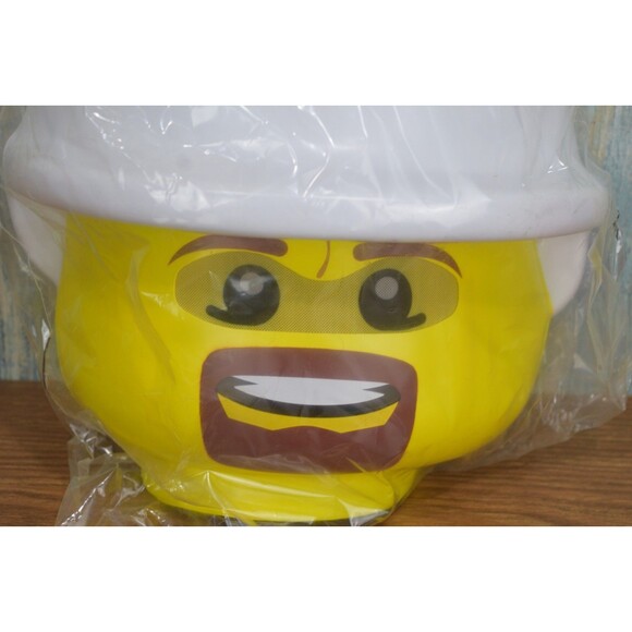 RARE LEGO Minifigure Firefighter Mask & Hands Costume Accessory Disguise NEW - Picture 2 of 6